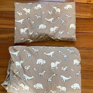 Crib/toddler Size Duvet and Duvet Cover H&M